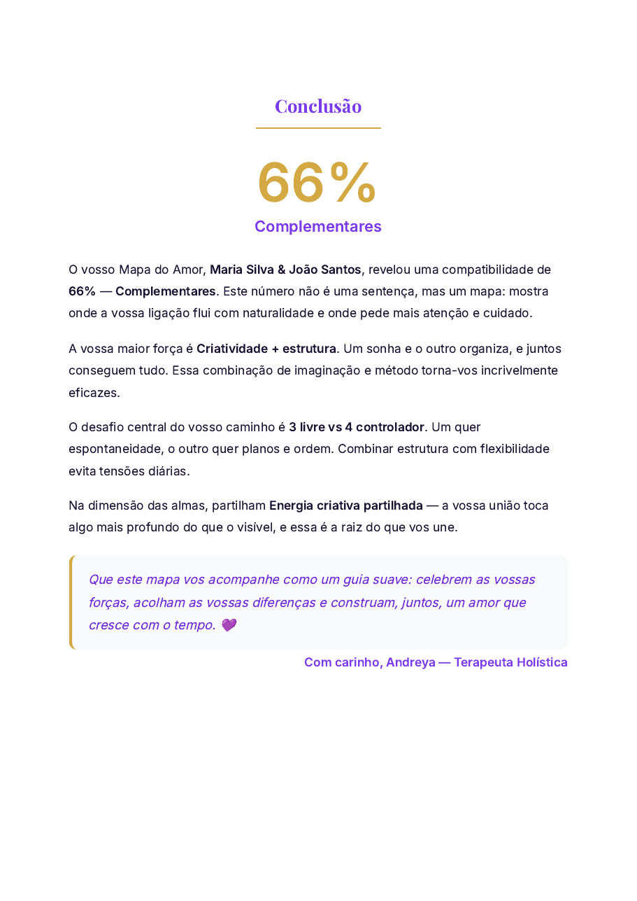 Os Vossos Ciclos de Vida — continuação